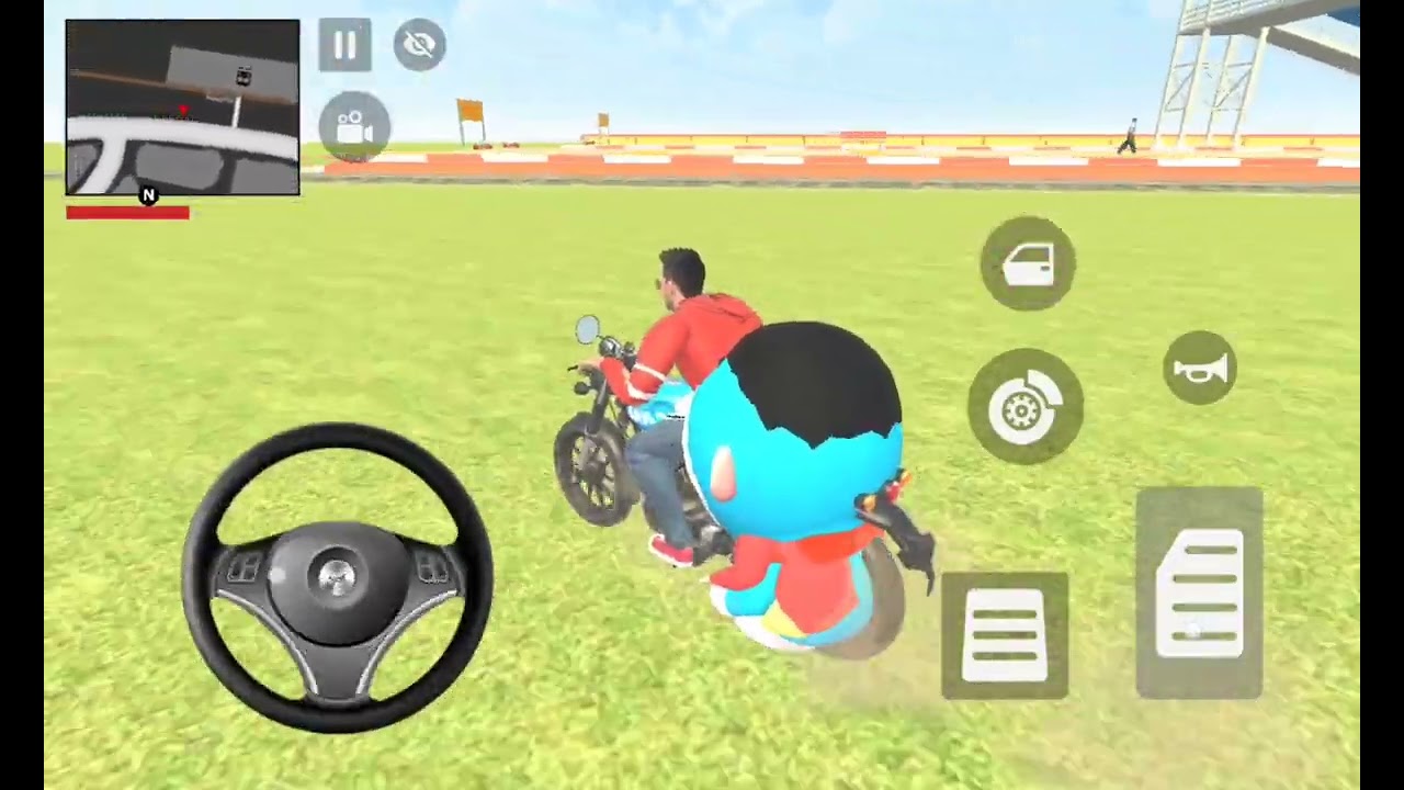 Shinchan come to Jack's house In Indian theft auto simulator 😍
