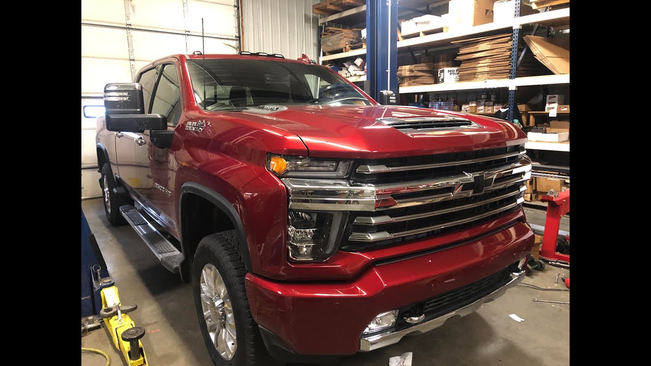2020  Chevrolet 2500HD leveling kit install
