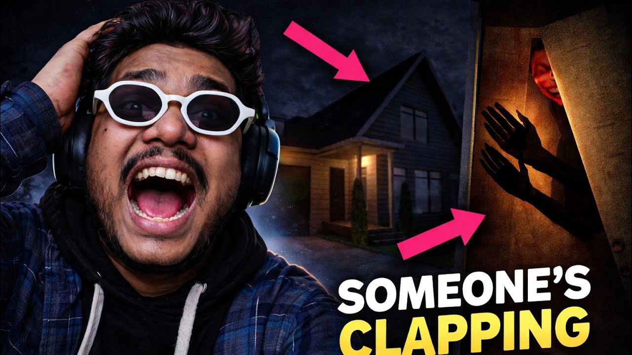 HORROR GAME- CLAP CLAP | The House Was Silent… Until It Started Clapping | #horrorgaming #gaming