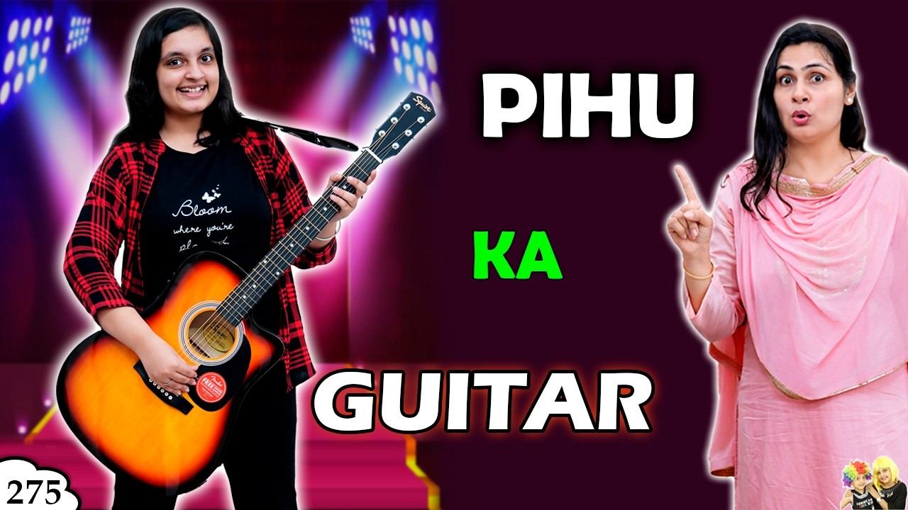PIHU KA GUITAR | Ep 275 | A Short Movie | Aayu and Pihu Show