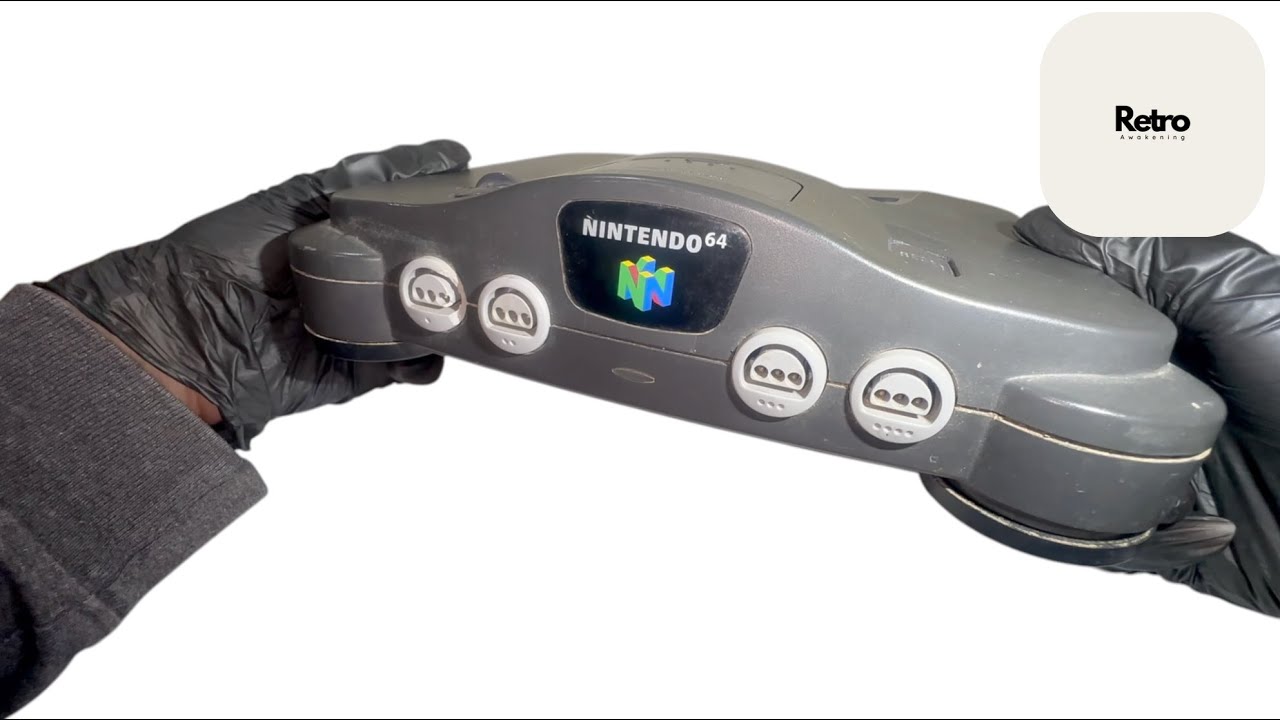 I Restored This Rusty Junk Nintendo 64 Retro N64 Console Restoration