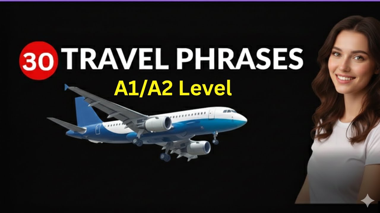 English for Travel  30 Essential Phrases for Airports, Hotels, and Taxis.