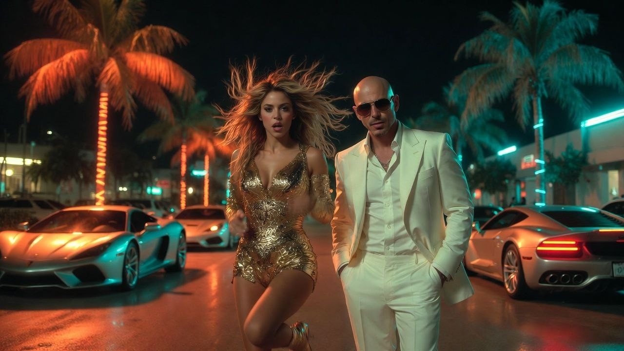 Shakira ft Pitbull - Fuego Global (Official Lyrics Video 2026) | Duet Lyrics