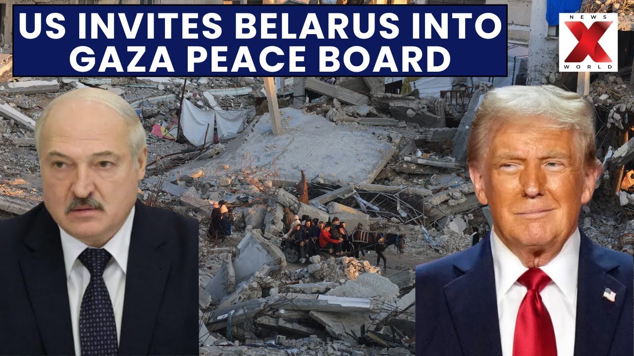 Belarus Joins Gaza Peace Board After US Sanctions Lifted | Gaza Board of Peace | NewsX World