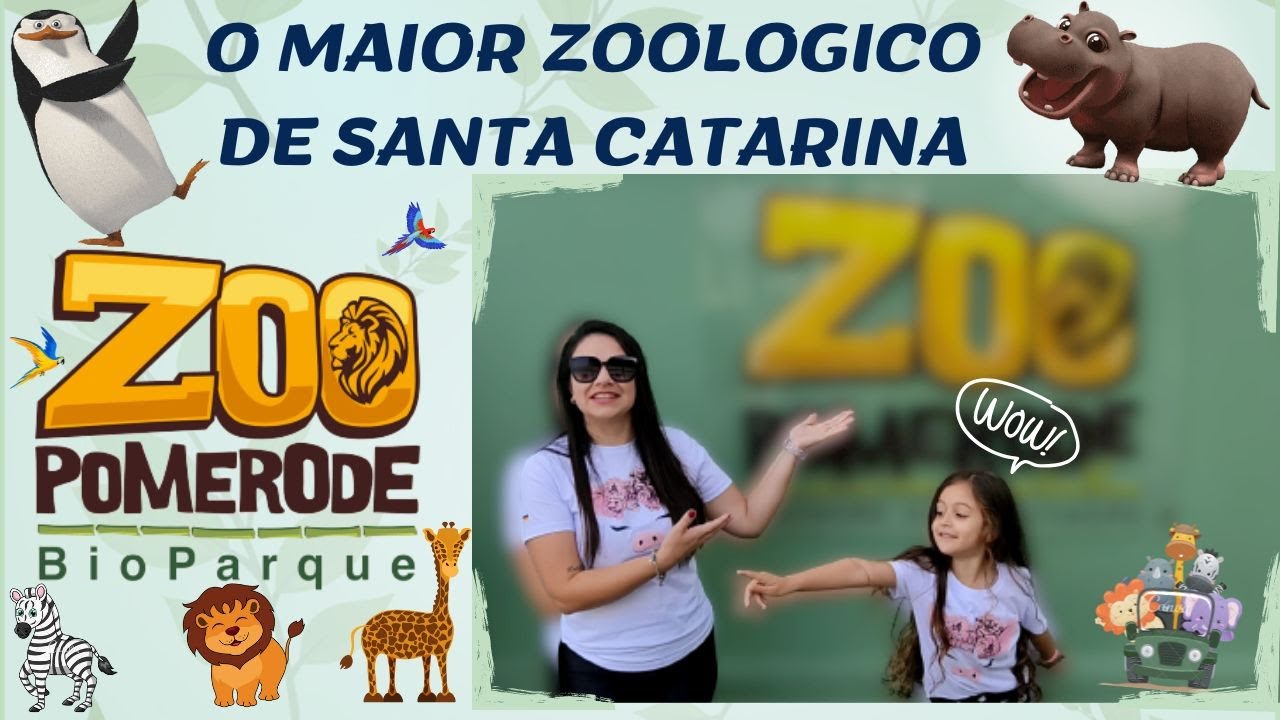 [ZOO POMERODE] O maior zoológico de Santa Catarina