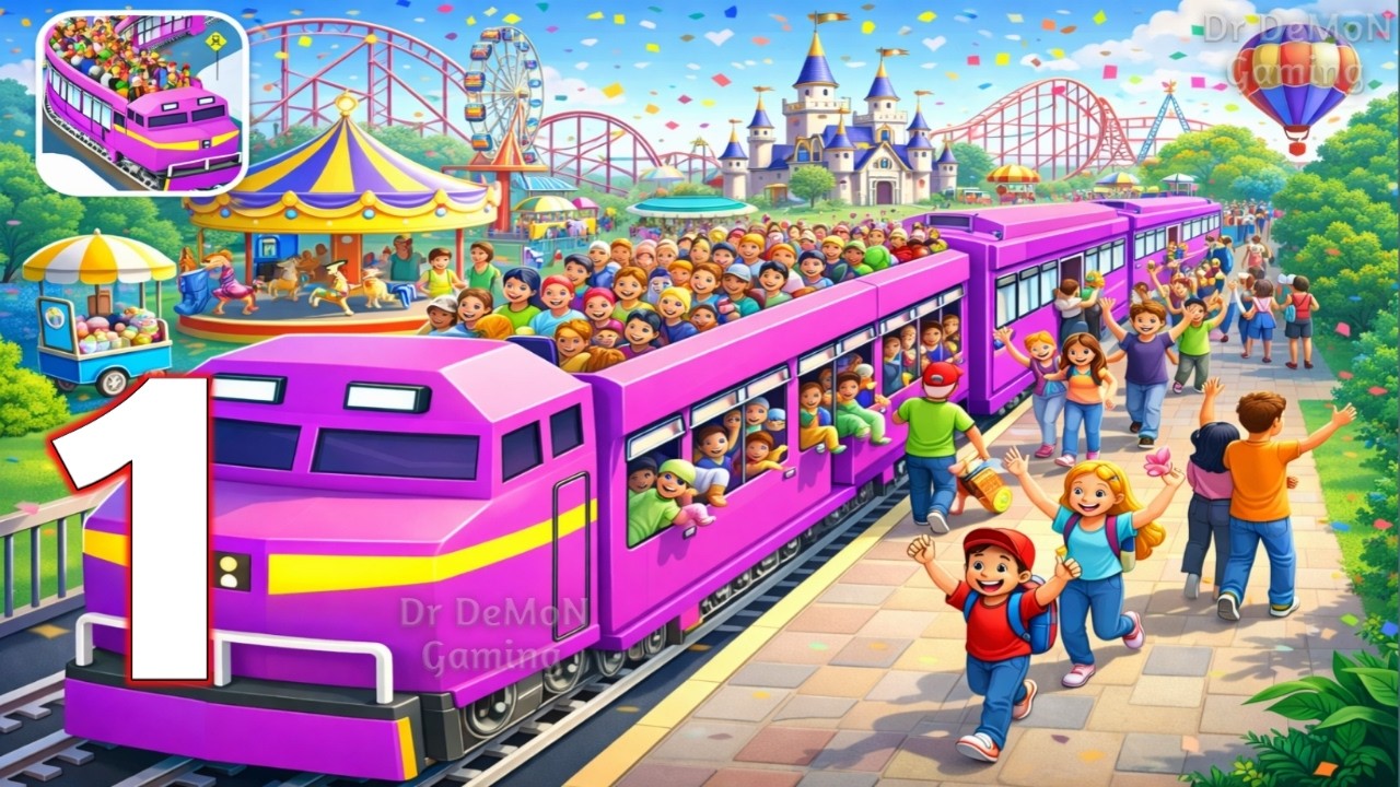 Carnival Express Begins | Passenger Express Train Game | Gameplay Walkthrough - Part 1