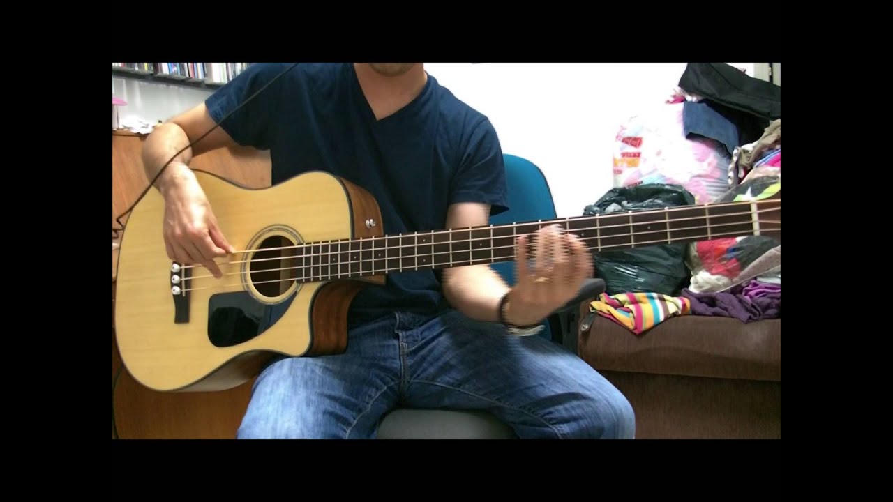 Fender CB-100CE Acoustic-Electric Bass - Demo