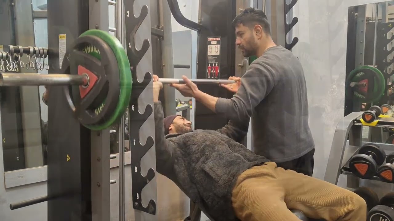 Chest Or Shoulder Strength Trening Full Workout In Smith Me Lagaya Full Power Workout