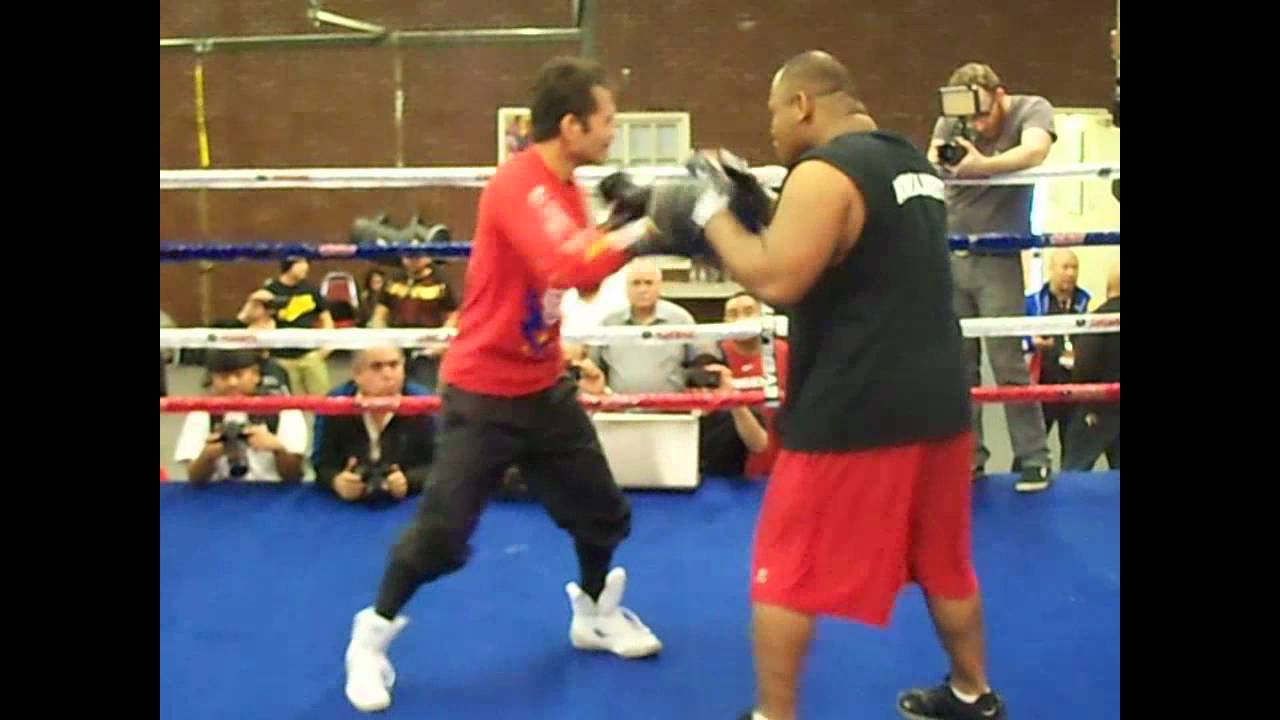 Nonito Donaire Training for Vazquez Jr. 1-28-12 Part 1