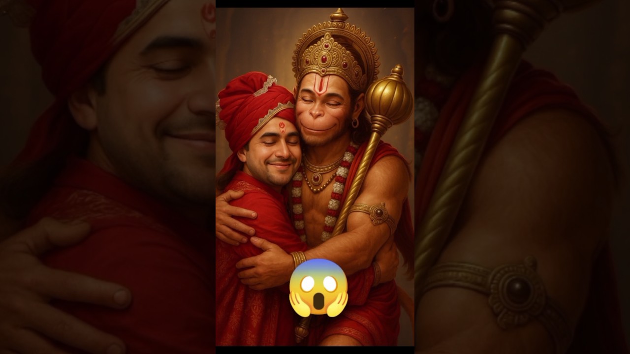 Chatgpt photo editing ksise kare🔥! Hanuman ji hugging photo edit 🙏#chatgpt #ai #prompt #shorts