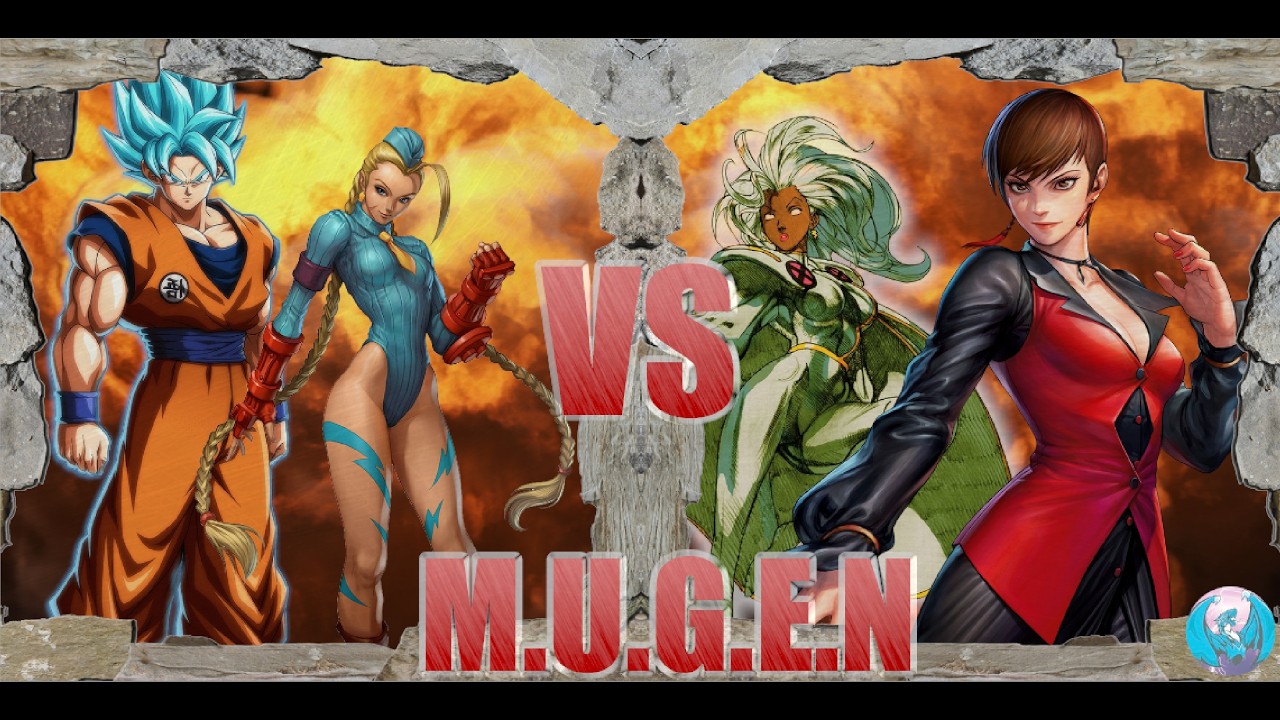 Cammy & SSGSS Goku VS Vice & Storm Will the godlike power survive the coming storm? | MUGEN request!