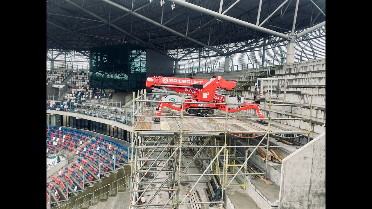 LIFT and CRANE Specialist. Spiderlift. Podnośniki na gąsienicach.