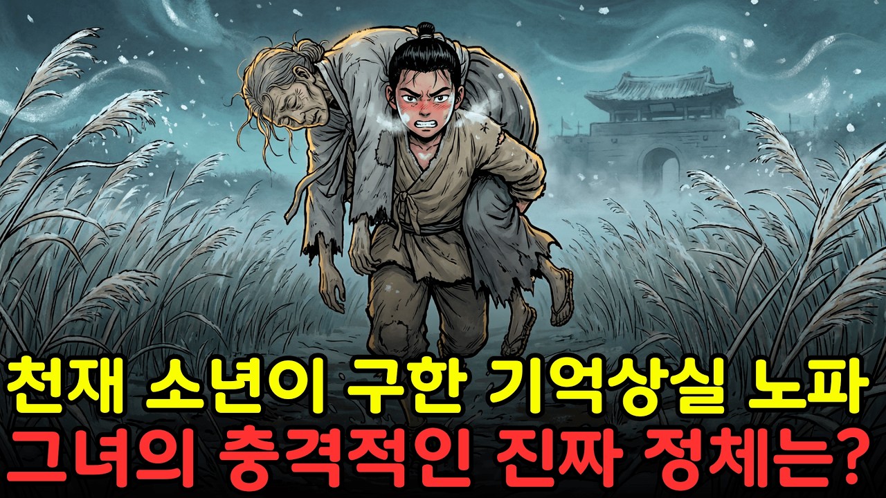 천재 소년이 버려진 기억상실 노파를 구했다  그런데 기억을 되찾자, 그녀의 충격적인 정체가
