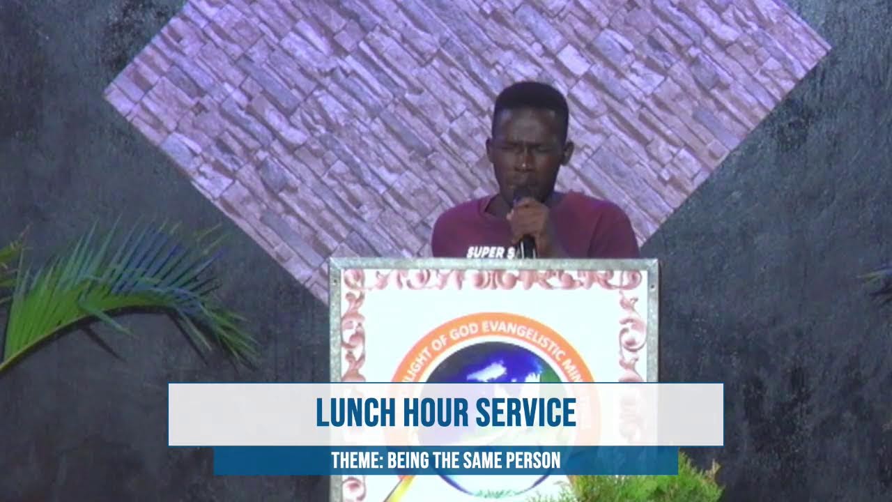 LUNCH HOUR SERVICE// 23 - FEB - 2026