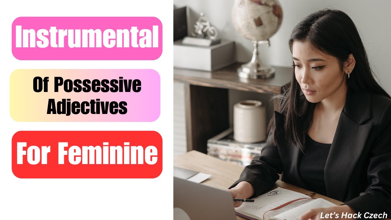Instrumental of Czceh Possessive adjectives for Feminine