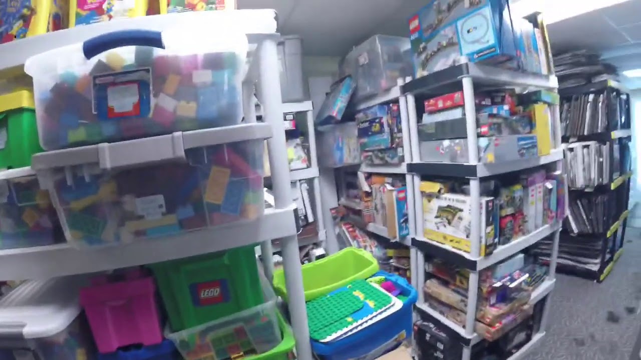 Atlanta Brick Company LEGO BrickLink Store & Basement Tour