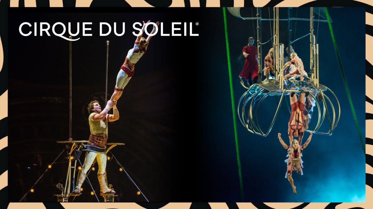 Daring Cradle Acrobatics | “O” & KURIOS | Cirque du Soleil
