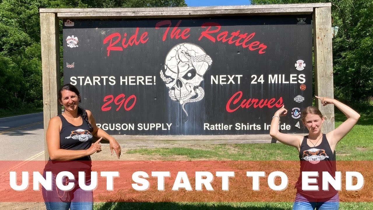 Uncut Start to End - Rattler Motorcycle Road Highway 209 North Carolina | Badger Style