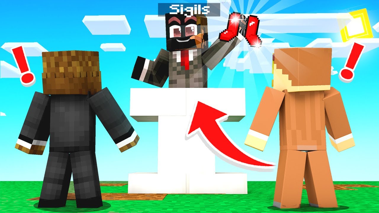 Selling a LEGENDARY ITEM in Minecraft!