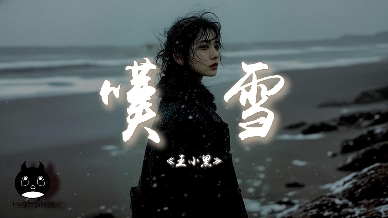 王小黑 - 嘆雪『欲松柏做紅妝卻鳳霞落寒霜，恐待新顏換舊傷嘆天涯各一方。』【動態歌詞 | Pinyin Lyrics】【PENGUIN MUSIC】