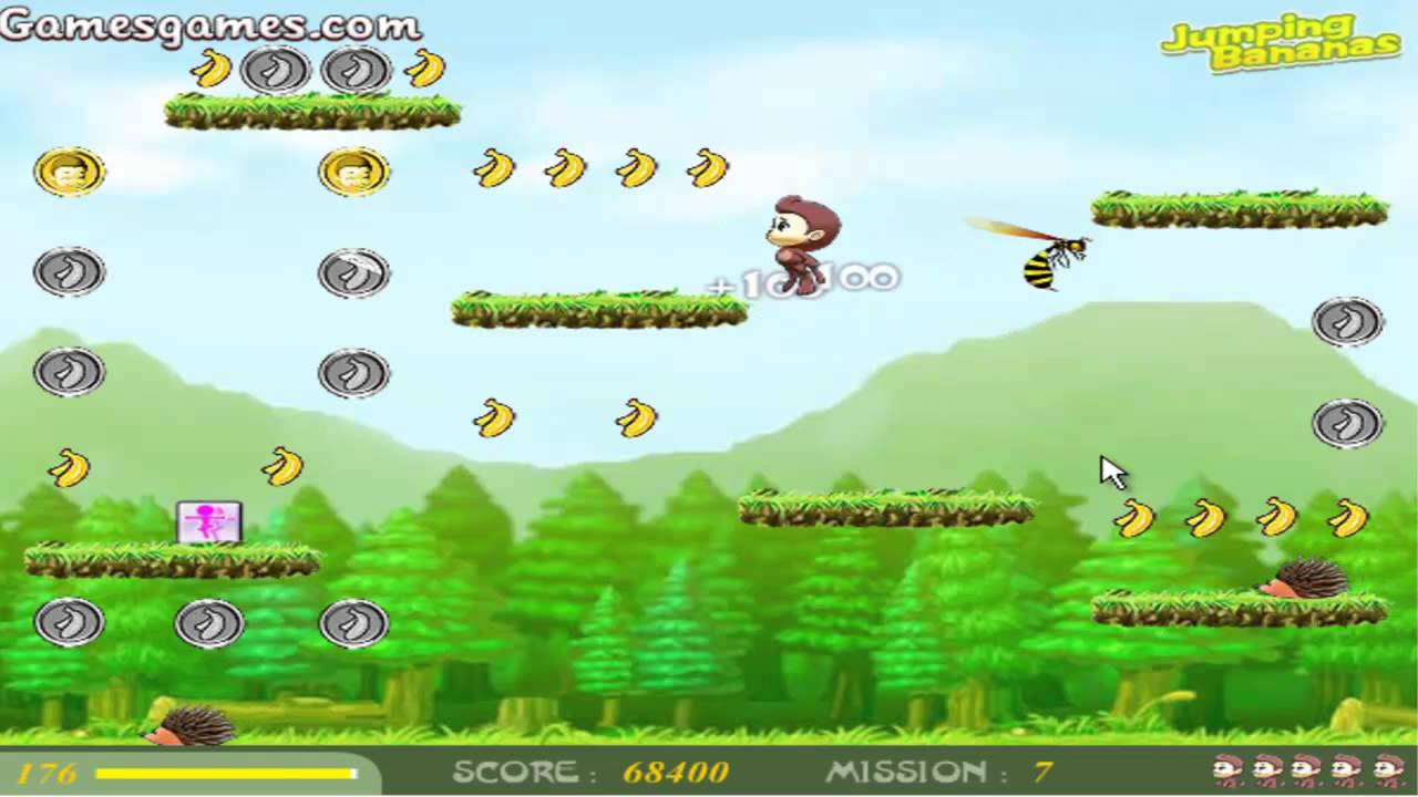 Jumping Bananas