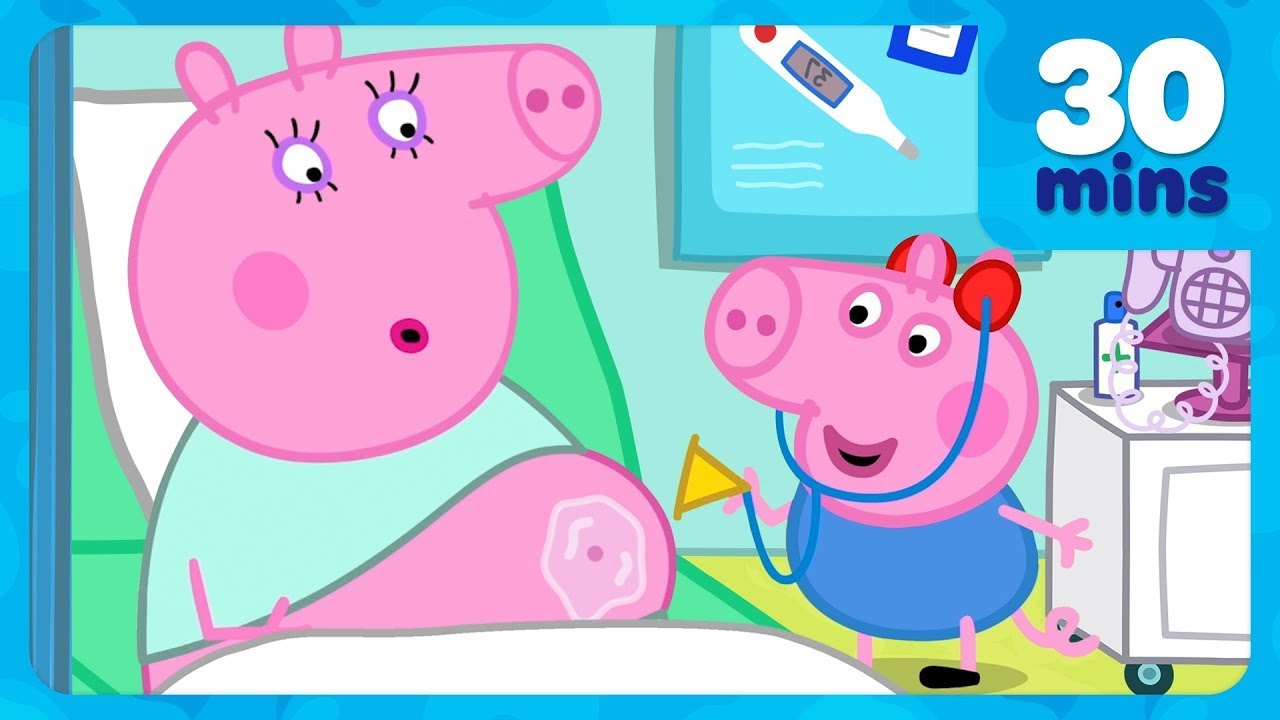 George Pig's Check Up On Baby Evie 💛 Baby Appointment 👶 Peppa Pig Full Episodes | 30 Minutes