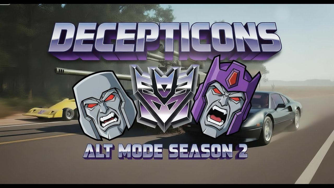 Every Decepticon Alt Mode in Transformers G1 Season 2