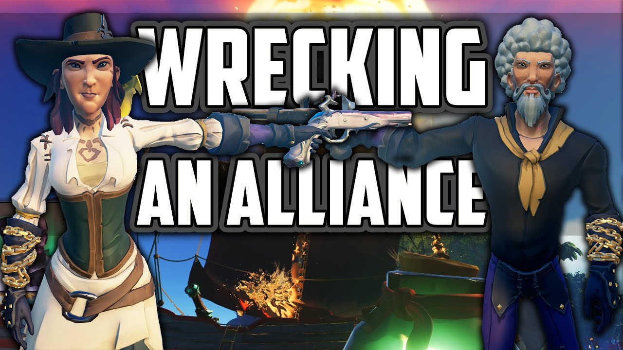 WRECKING a server alliance (Sea of Thieves)