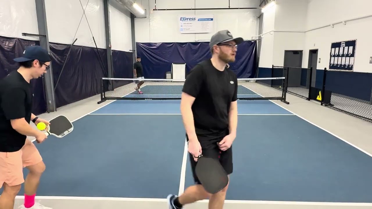 Camp pickleball 4.5+ $$:  Anish/JP vs Will/Derek