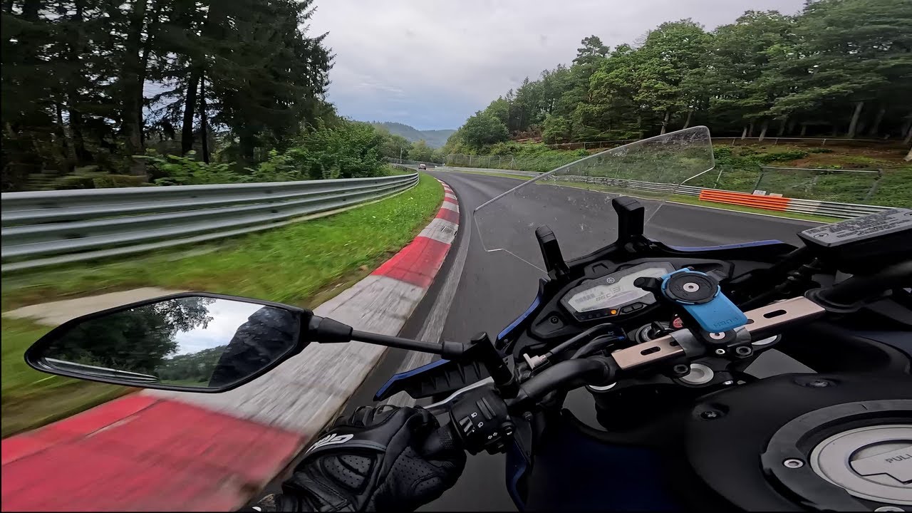 Yamaha Tracer 7 first drive on the Nordschleife!