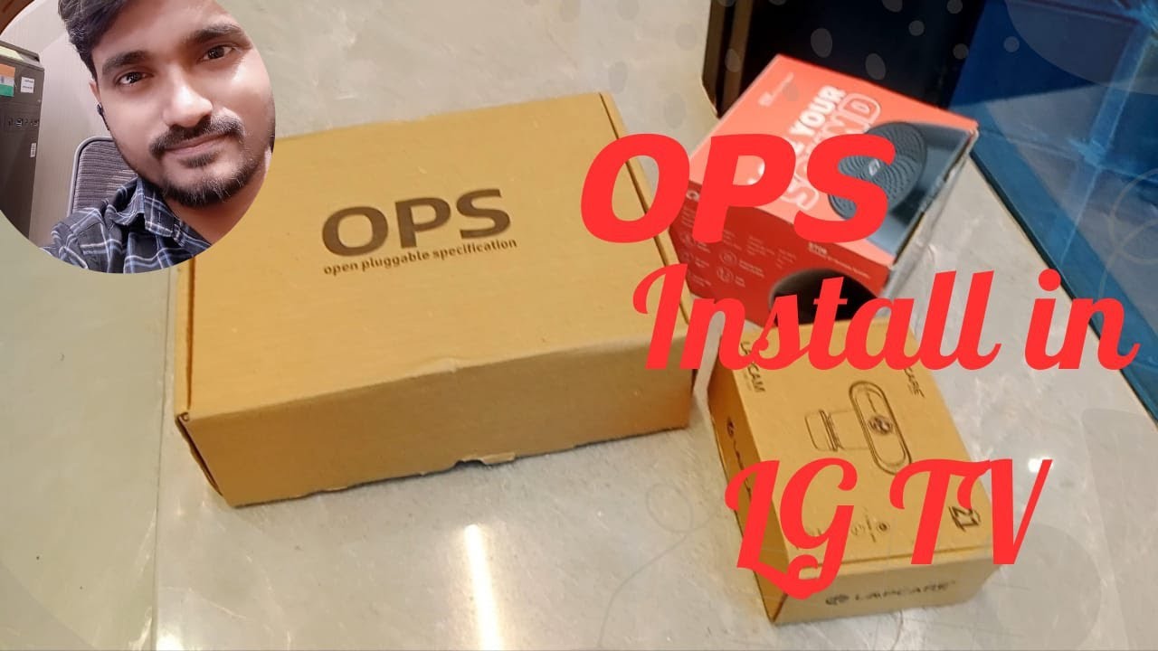 OPS (open pluggable specification) Install in LG TV 