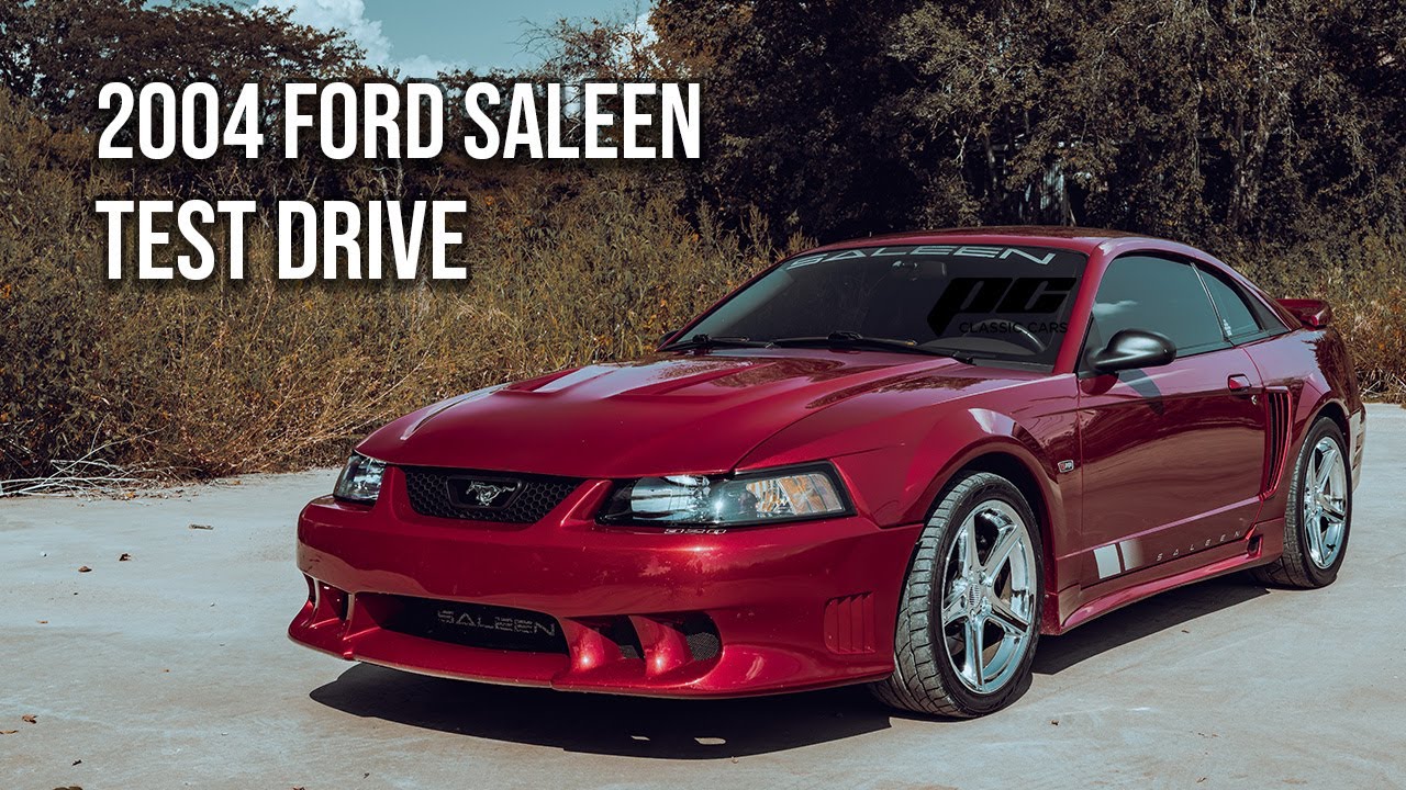*SOLD* 2004 Ford Saleen Test Drive Supercharged 4.6 - 5 Speed - 34K Miles