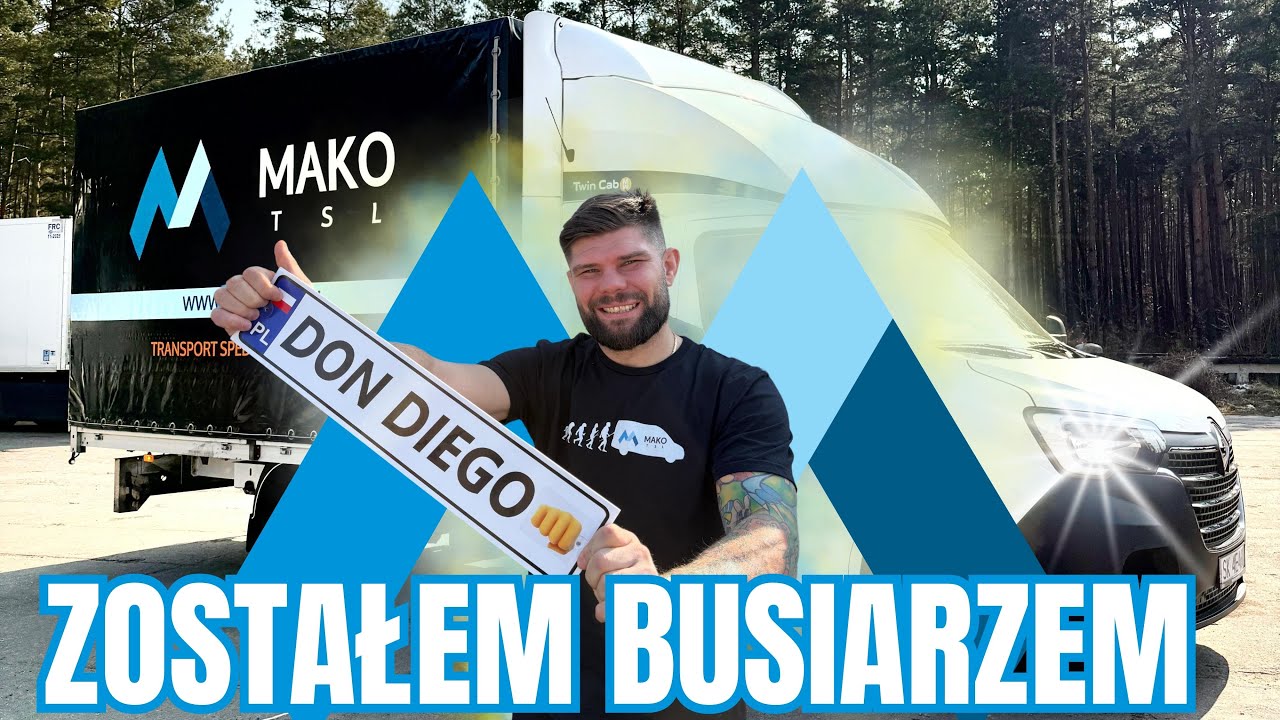 Jak wygląda praca busiarza? VLOG z trasy po Europie busem MAKO TSL