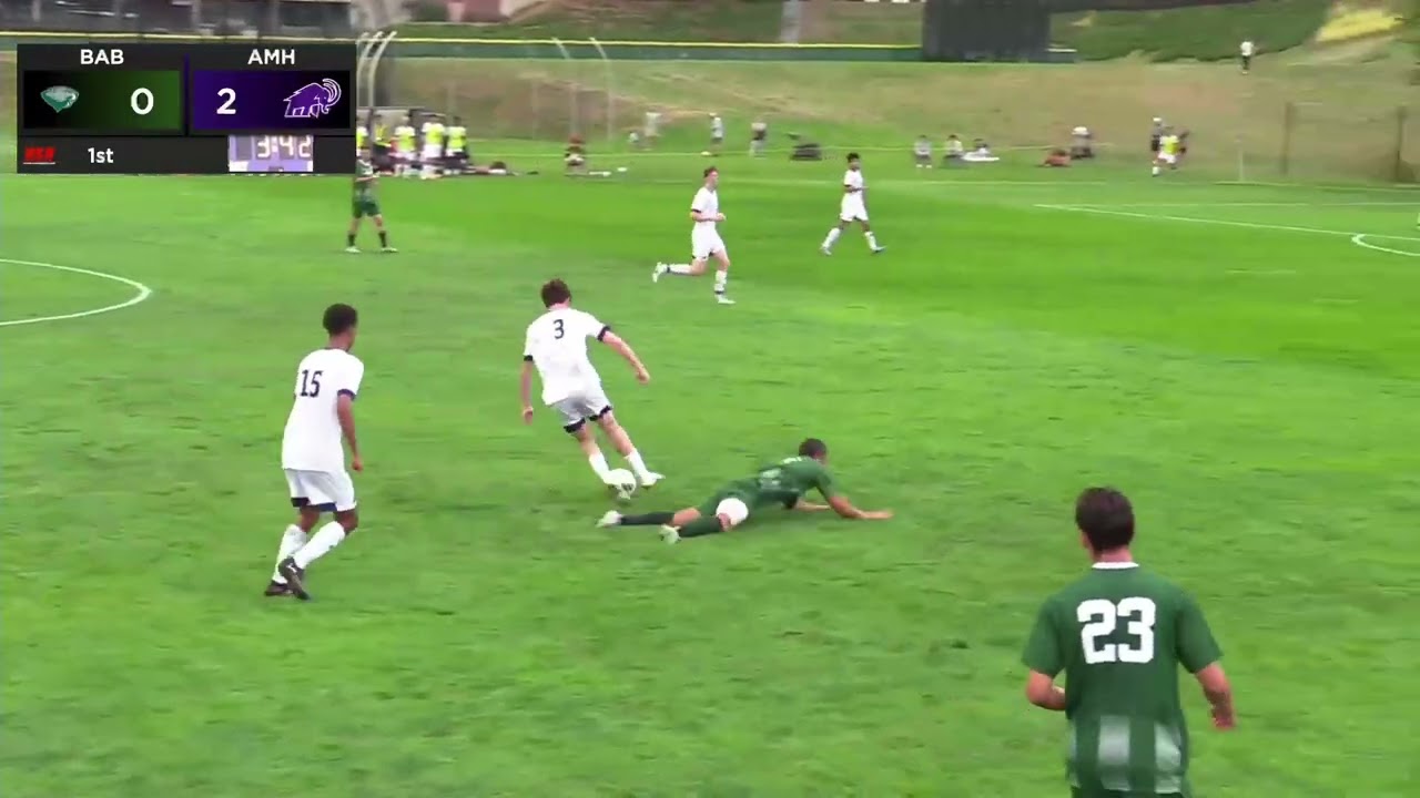 Men's Soccer: Amherst vs. Babson Highlights (9/23/25)