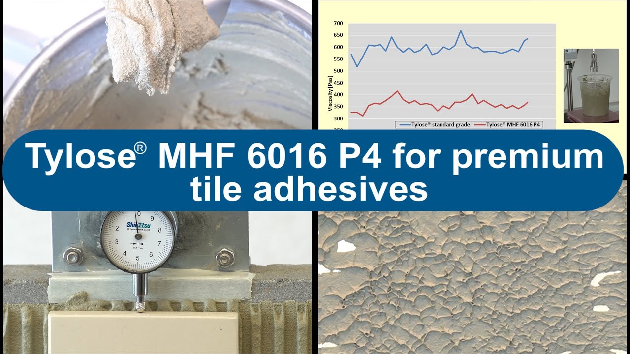 Tylose&reg; MHF 6016 P4 for premium tile adhesives