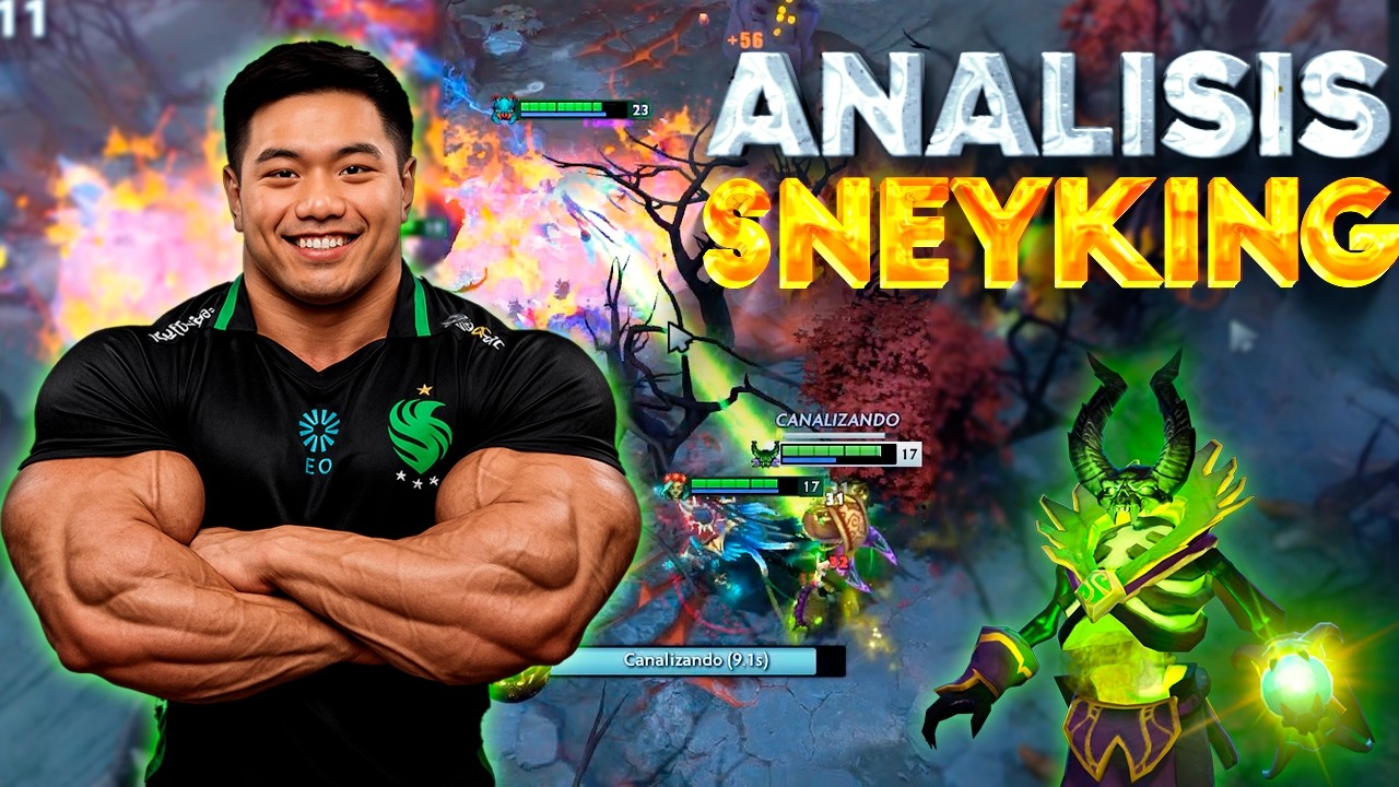 ¿CÓMO ES TAN BUENO? Cómo juega SNEYKING el MAPA. Guía de visión y posicionamiento | Dota 2