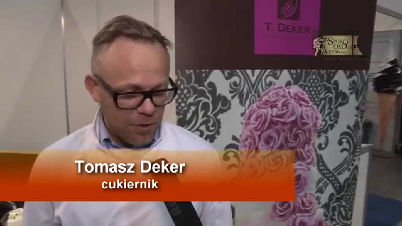 Tomasz Deker cukiernik z logo