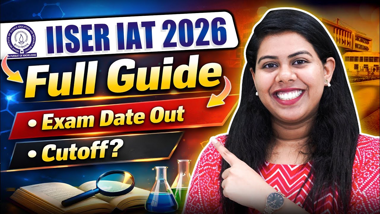 🤩 IISER IAT 2026 Registrations Open | Govt. Engg College Without JEE! #BTech #IISER #IAT2026 #Engg