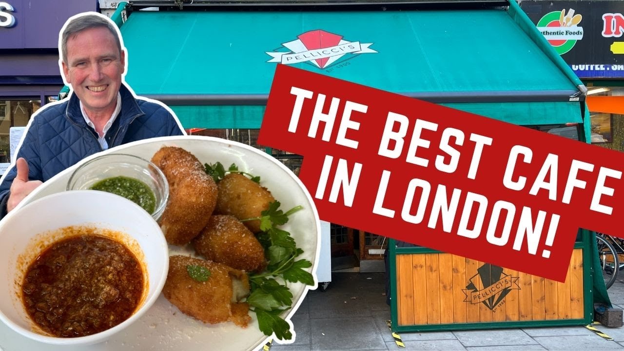 Reviewing ITALIAN at E Pellicci's - The BEST CAFE in LONDON!