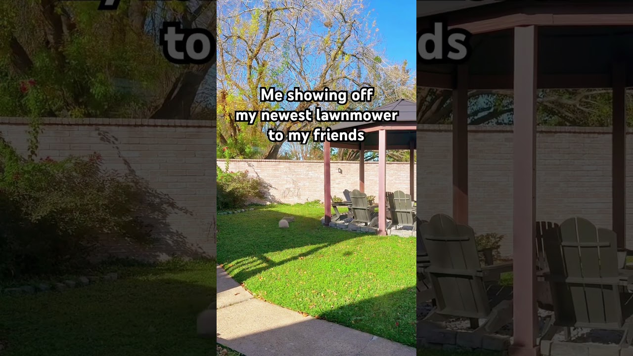 Silent, eco-friendly, and runs on unlimited snacks. #pet #rabbit #funnyanimals #lawnmower