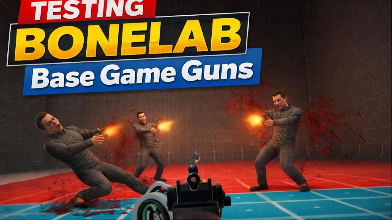 Testing BONELAB Base Game Guns