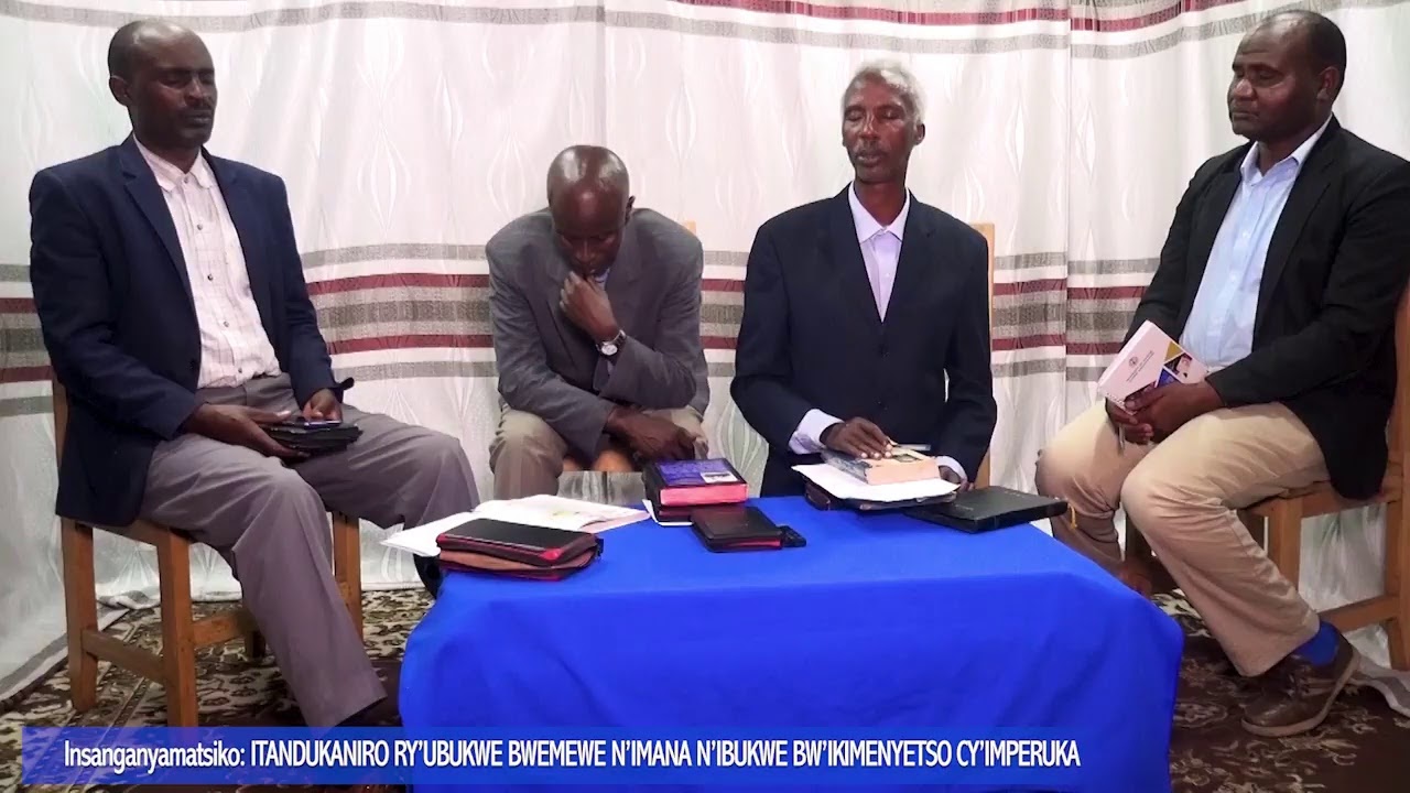 UBUKWE BWEMEWE N'IMANA N'UBUKWE BW'IKIMENYETSO CY'IMINSI Y'IMPERUKA LIVE