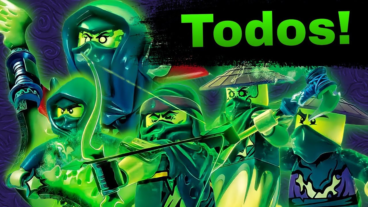 TODOS los Tipos de Guerreros Fantasmas-Ninjago