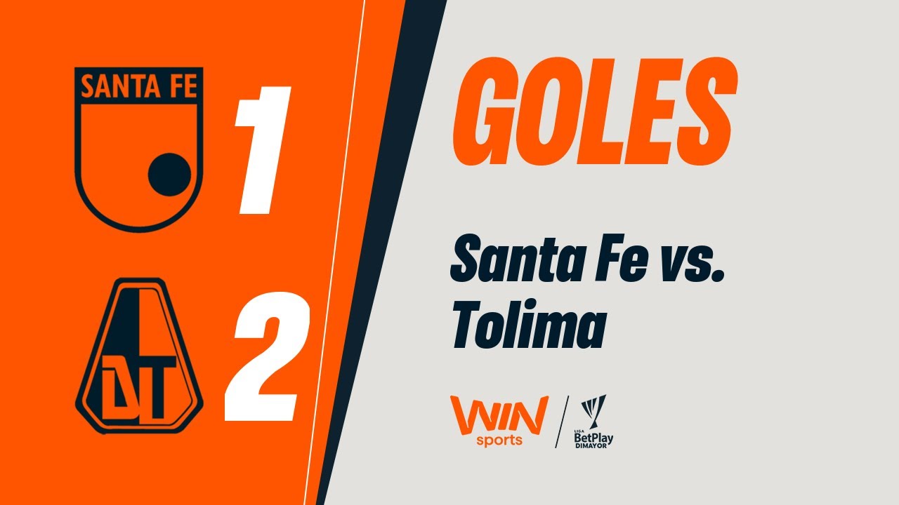 Santa Fe vs. Tolima  (goles) | Liga BetPlay Dimayor 2025-2 | Cuadrangulares - Fecha 3
