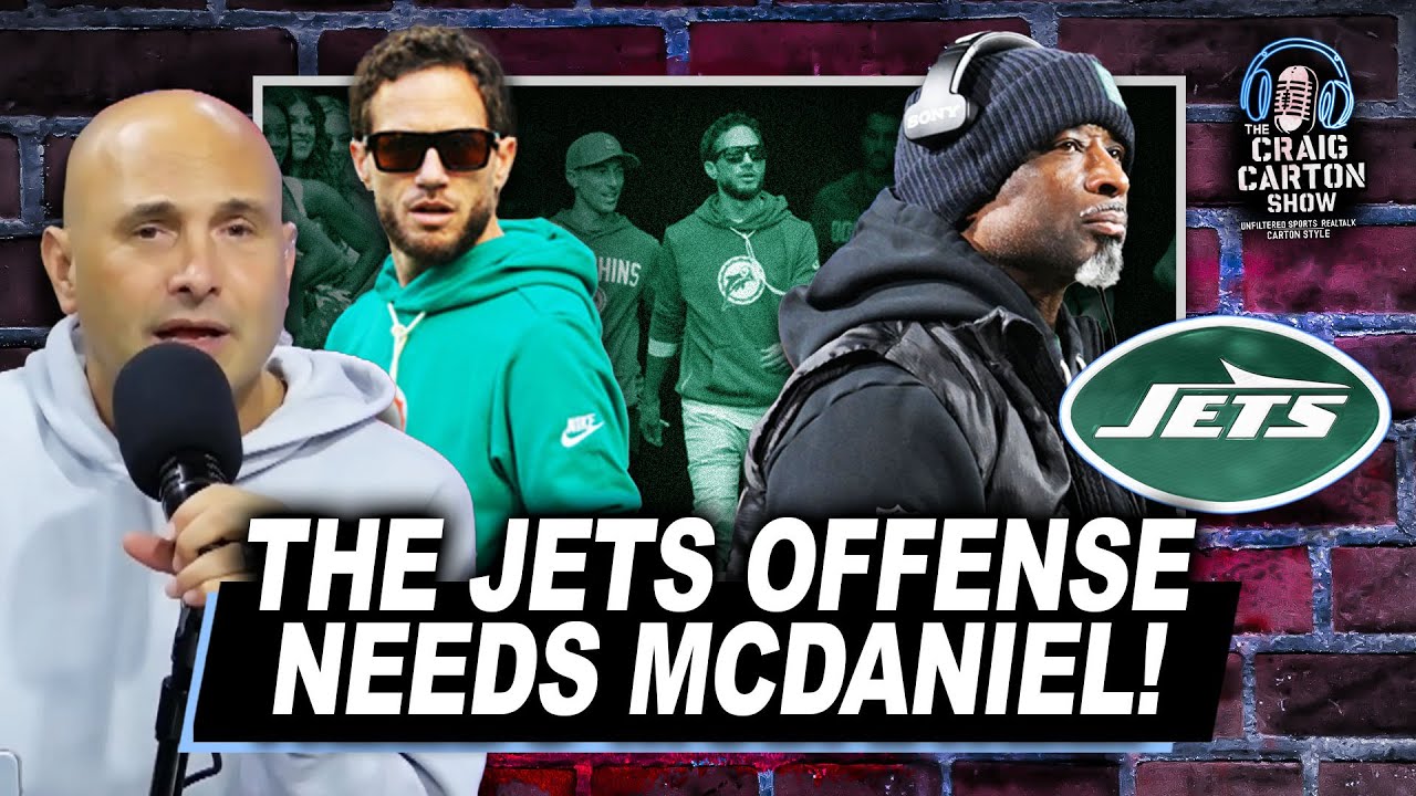 Hire Mike McDaniel ASAP! Jets Offense Needs a Mind Like His | The Craig Carton Show
