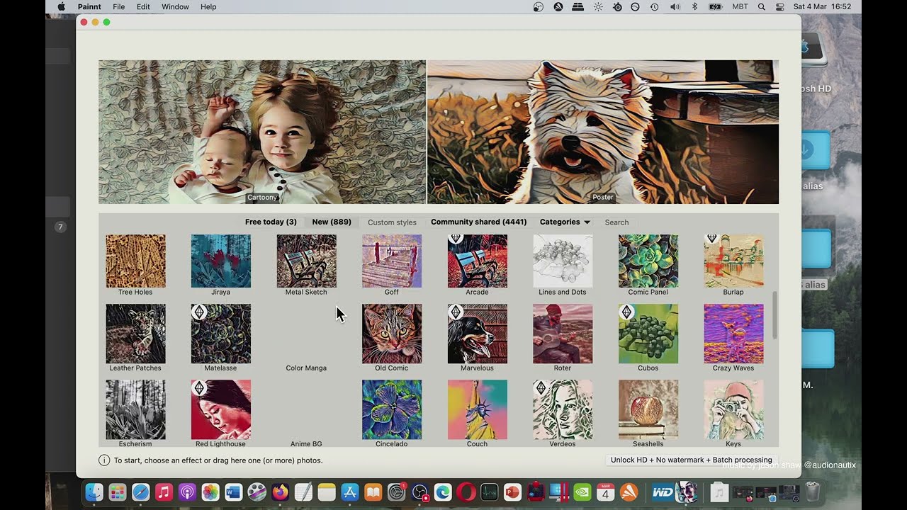 Painnt Pro Art Filters Mac App Store Basic Overview