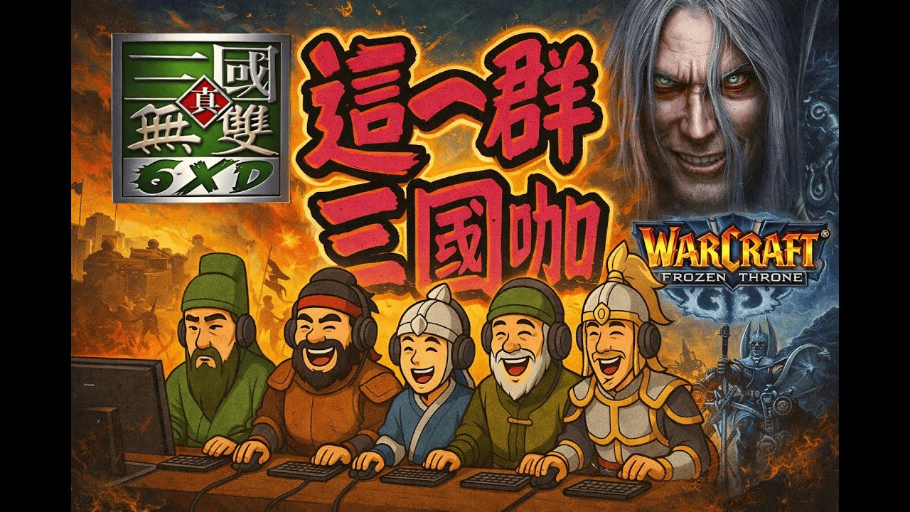 {直播LIVE}魔獸爭霸三國黃XDV6.13B－03/06 今晚0850棄保二番戰! (延遲1分鐘)