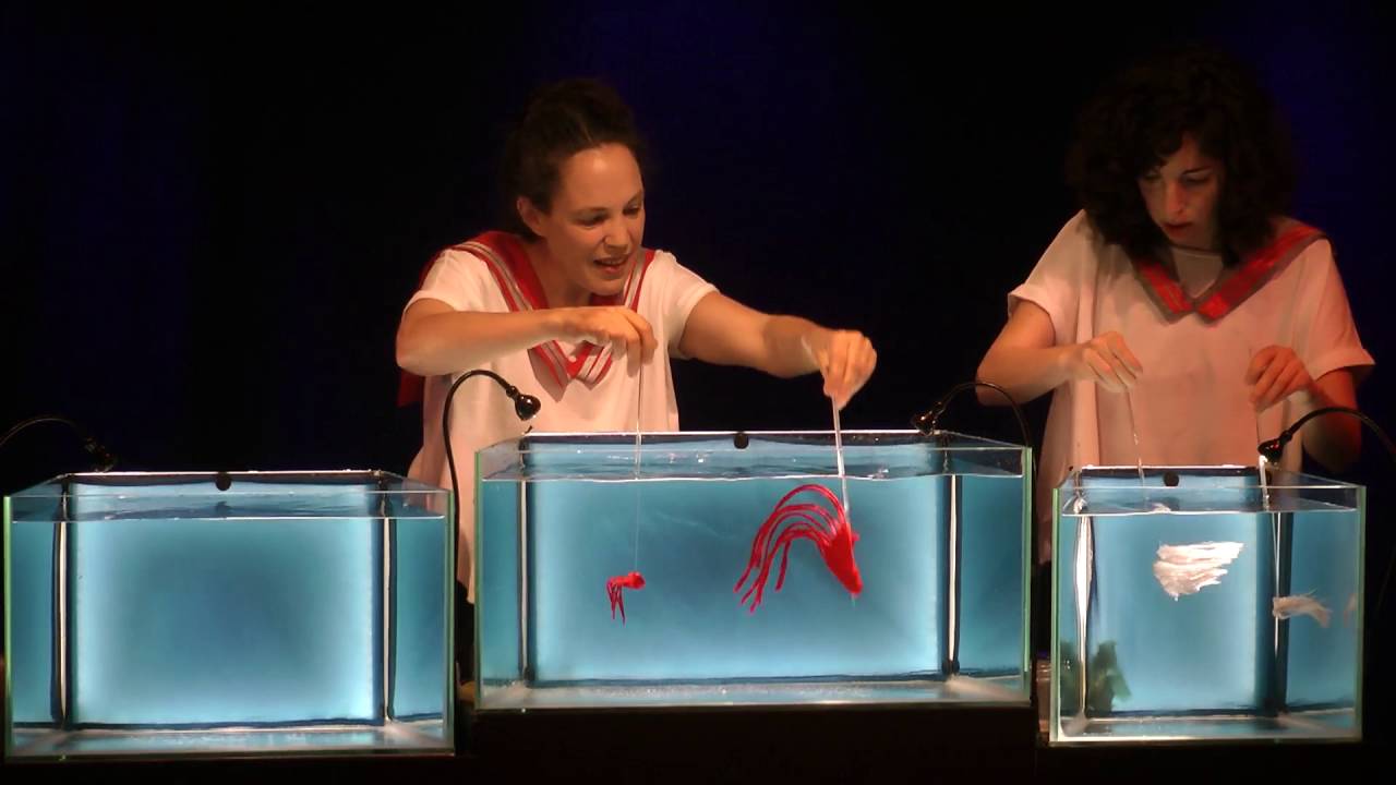 ים קטן - תאטרון בובות בתוך אקווריום  Tiny Ocean - Puppetry in an Aquarium