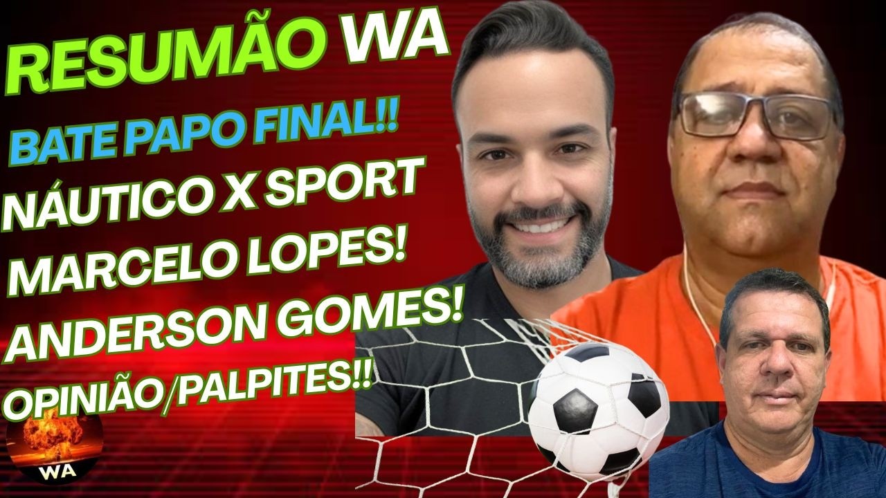 BATE BOLA ESPECIAL FINAL DO PERNAMBUCANO - NÁUTICO X SPORT #wareporter100