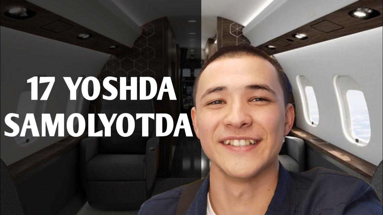 17 Yoshda Samolyotda Birinchi Marta Uchvomman.